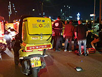 В Петах-Тикве автомобиль сбил двух пешеходов