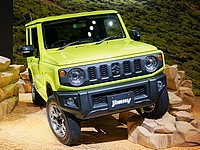 Компактный вседорожник Suzuki Jimny нового поколения прибыл в Израиль