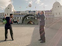 Пеле почтил память