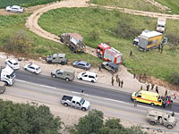 ДТП около границы с Газой, один из пострадавших в тяжелом состоянии