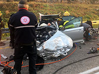 ДТП в Самарии, погибли двое израильтян