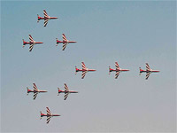 В Индии разбились два самолета пилотажной группы