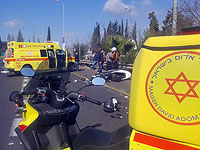 В Кфар-Сабе грузовик насмерть сбил мотоциклиста