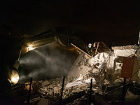 Военные разрушили дом террориста Асама Баргути в деревне Кубар 