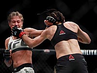 Экс-чемпионка UFC украсила обложку последнего номера эротического журнала