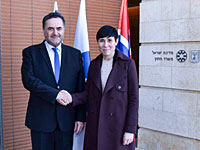 Исраэль Кац встретился с главой МИД Норвегии Ине Эриксен Серейде