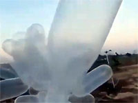 На территории Шаар а-Негев упал воздушный шар с прикрепленным взрывным устройством