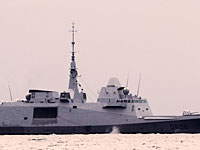 В Хайфу зашел  французский фрегат Languedoc