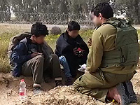 На границе с Газой задержаны двое детей, перебравшихся через забор безопасности