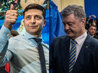 Итоги выборов президента Украины в Израиле: Порошенко и Зеленский получили одинаковую поддержку