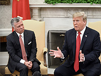 Король Иордании Абдалла II  и Дональд Трамп  