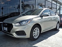 В Израиль прибыл новый седан Hyundai Accent