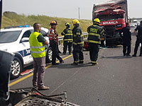 В результате серии ДТП на дорогах Израиля есть тяжело пострадавшие