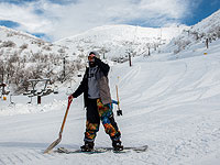 Холодный апрель 2019-го: на следующей неделе ожидается снегопад на Хермоне