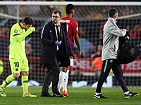 Месси получил повреждение. 