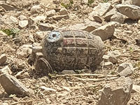 В Рахате обезврежена граната времен Британского мандата