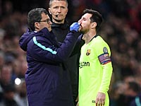 У Лионеля Месси диагностирована трещина в носовой перегородке