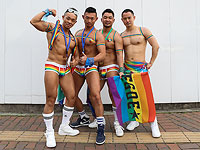 Юбилейный парад гордости в Токио. Фоторепортаж 
