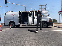 Полицейские саперы вызваны на место падения ракеты, выпущенной из Газы