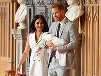 Гарри и Меган представили миру новорожденного сына. Фоторепортаж
