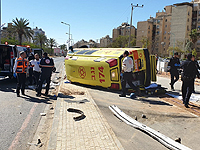 ДТП в Беэр-Шеве: машина 