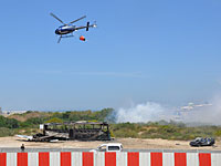 В аэропорту Хайфы завершились учения полиции и спасательных служб. ВИДЕО