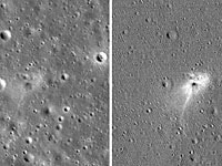 NASA опубликовало снимки с места 