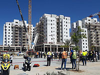 После гибели людей на стройке в Явне задержаны восемь человек