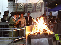 Служба пожарной охраны опубликовала предупреждение перед праздником Лаг ба-Омер