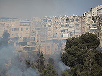 На улице Масила в Герцлии вспыхнул пожар 