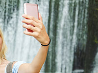 Молодая американка, увлекшаяся 