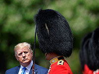 Путешествие Трампов в Британию. Фотоотчет 
