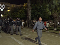 Разгон многотысячной демонстрации на площади Рабина. ВИДЕО пресс-службы полиции