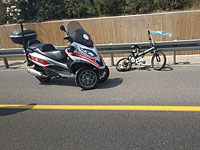 Около Петах-Тиквы автомобиль насмерть сбил велосипедиста