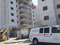 В Рош а-Аине в результате ЧП на строительном объекте пострадал рабочий