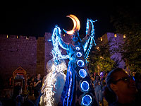 Фестиваль света в Старом городе Иерусалима. Фоторепортаж