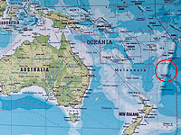 У островной дуги Кермадек произошло землетрясение магнитудой 6,6