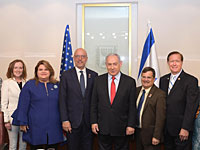 Нетаниягу принял в своей канцелярии членов Конгресса