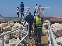 Возле Герцлии спасены трое путешественников, дрейфовавших на неисправной яхте