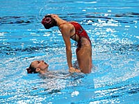 Чемпионат мира. Синхронное плавание. Дуэты. Чемпионками стали россиянки, израильтянки на 19-м месте