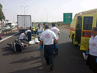 На 40-й трассе столкнулись грузовик и мотоцикл, погиб юноша