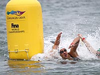 Чемпионат мира. В эстафете 4 по 1.25 км победили немецкие пловцы. Израильтяне на 16-м месте