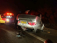 На 854-й трассе перевернулся автомобиль: среди пострадавших двое десятилетних детей