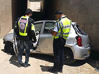 Около Нетивота перевернулся легковой автомобиль; трое пострадавших