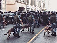 Акция за честные выборы. Избиения на Трубной, пострадал фотограф Евгений Фельдман