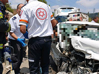 ДТП около Мигдаль а-Эмека, тяжело травмирована женщина