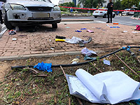 Полиция: водитель, сбивший стоявшую на тротуаре семью в Кирьят-Гате, был сильно пьян