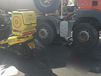 В центре Тель-Авива грузовик сбил велосипедиста