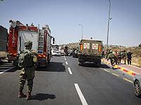 Пресс-служба полиции опубликовала видео, снятое в момент теракта в Гуш Эционе