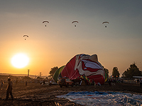 Фестиваль воздушных шаров в Мааян-Харод. Фоторепортаж